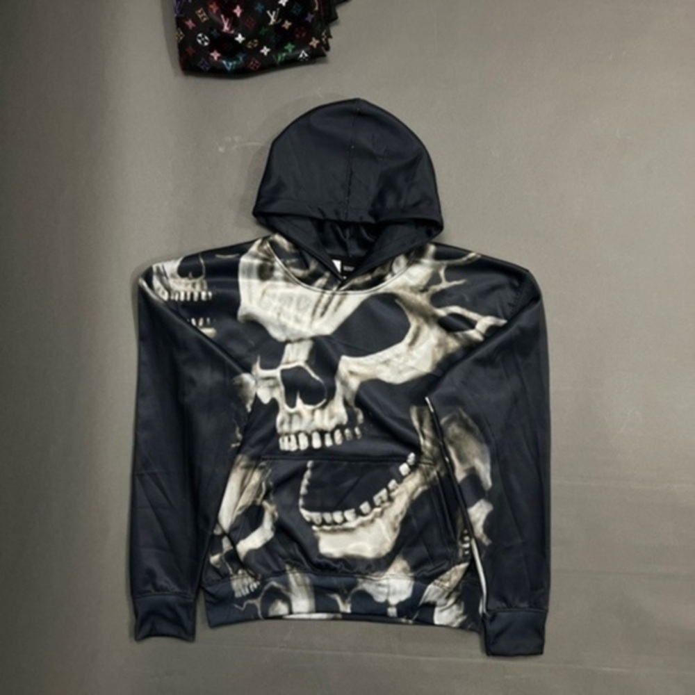 Big Skull Pile Hoodie - Picture 3 of 5